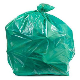 Προσαρμοσμένες τσάντες αποβλήτων PLA βιοδιασπάσιμες, αποδοτικές λιπασματοποιήσιμες τσάντες απορριμάτων